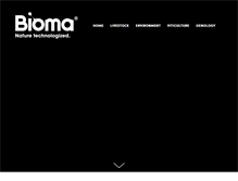 Tablet Screenshot of bioma.com